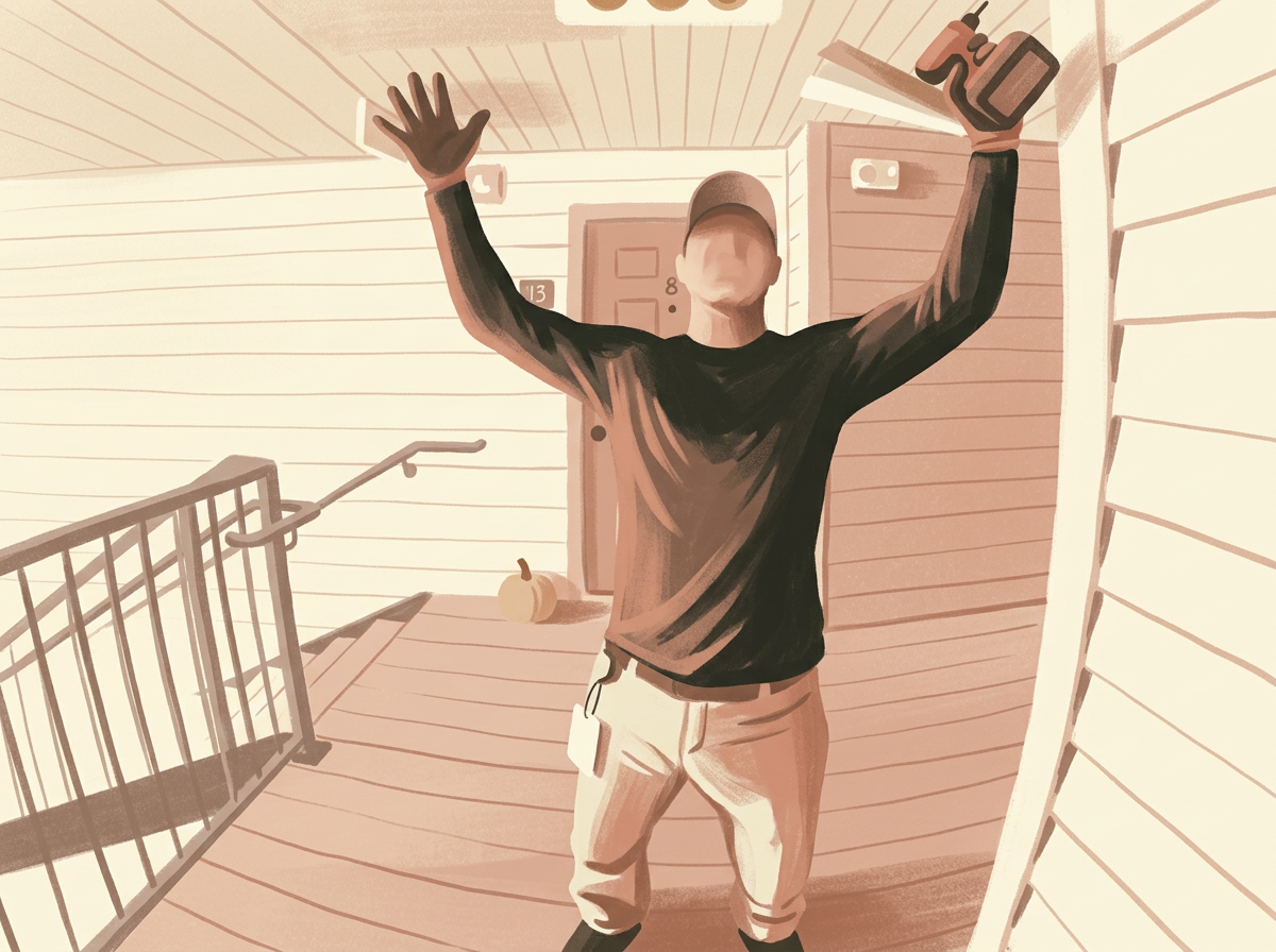 Turning up without notice